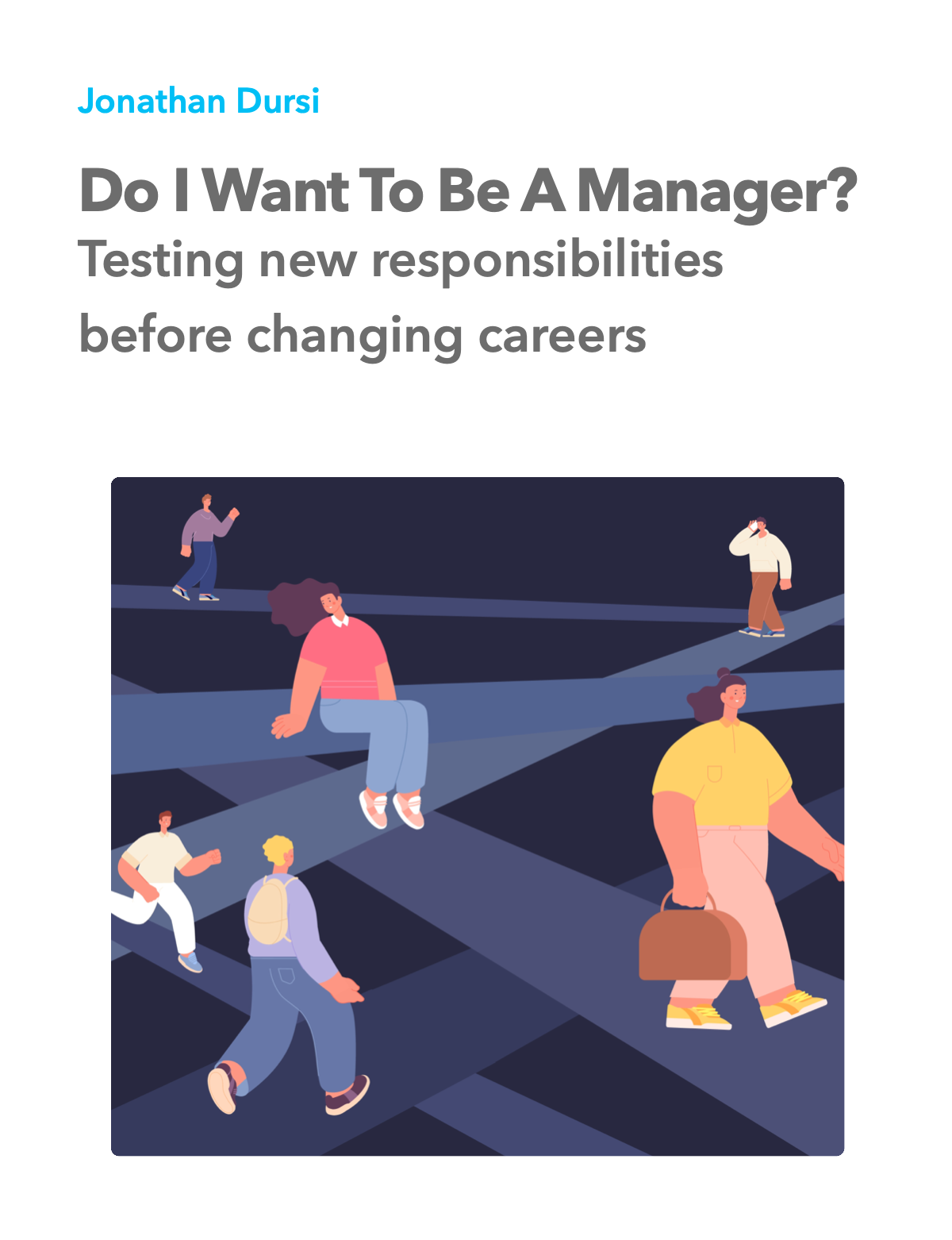Cover page for the Research Computing Teams Considering Becoming A Manager eBook